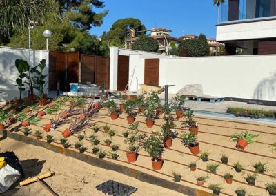 6 diseño de jardin en Tarragona Via Augusta (7)